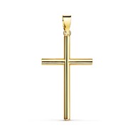 Pendentif - Médaille Croix Or 18 Carats 750 Jaune - Chaine Offerte