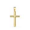 Pendentif - Médaille Croix Or 18 Carats 750 Jaune - Chaine Offerte - vue V1