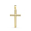 Pendentif - Médaille Croix Or 18 Carats 750 Jaune - Chaine Offerte - vue V1