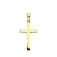 Pendentif - Médaille Croix Or 18 Carats 750 Jaune - Chaine Offerte