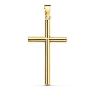 Pendentif - Médaille Croix Or 18 Carats 750 Jaune - Chaine Offerte