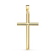 Pendentif - Médaille Croix Or 18 Carats 750 Jaune - Chaine Offerte