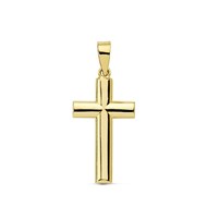 Pendentif - Médaille Croix Or 18 Carats 750 Jaune - Chaine Offerte