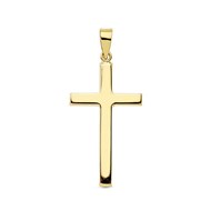 Pendentif - Médaille Croix Or 18 Carats 750 Jaune - Chaine Offerte