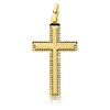 Pendentif - Médaille Croix Or 18 Carats 750 Jaune - Chaine Offerte - vue V1