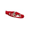 Bracelet ancre rouge homme fait main - vue V1