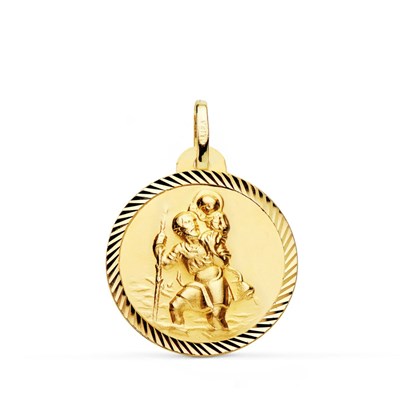 Médaille Or 18 Carats 750 Jaune Vierge Miraculeuse - Chaîne Offerte L