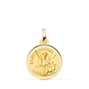 Médaille Or 18 Carats 750 Jaune Saint Michel 16mm - Chaînes et Gravure Offertes - vue V1