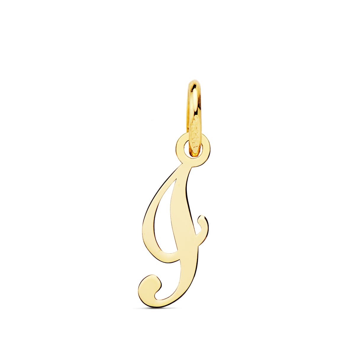 Pendentif Lettre 'I' Or 750 Jaune - Chaine Offerte