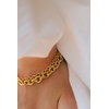 maxi bracelet doré à l'or fin - GASTON - vue V4