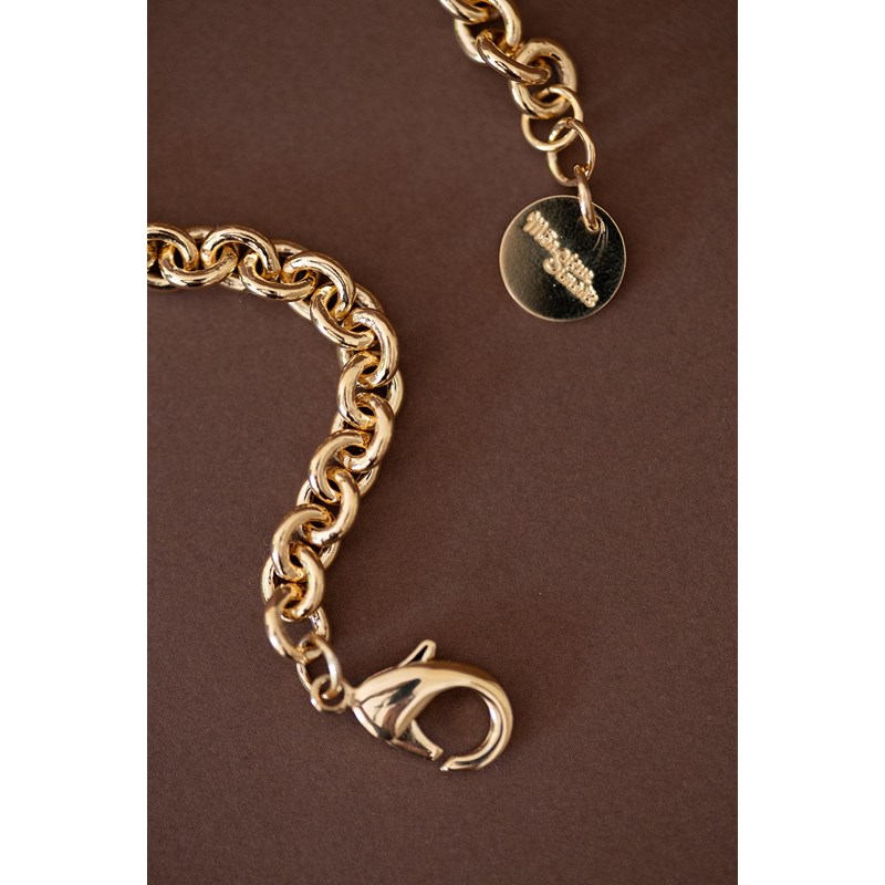 maxi bracelet doré à l'or fin - GASTON - vue 5
