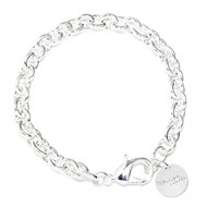 maxi bracelet plaqué argent - GASTON