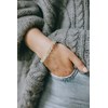 maxi bracelet plaqué argent - GASTON - vue V5