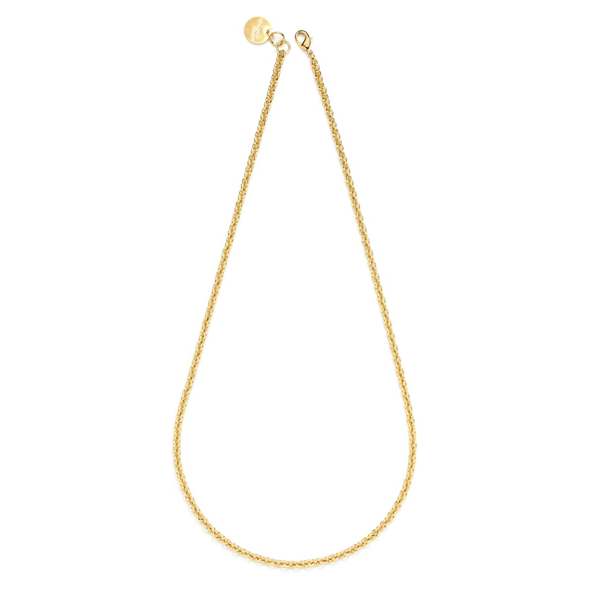 collier doré à l'or fin - GASTON