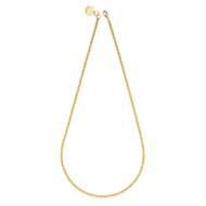 collier doré à l'or fin - GASTON