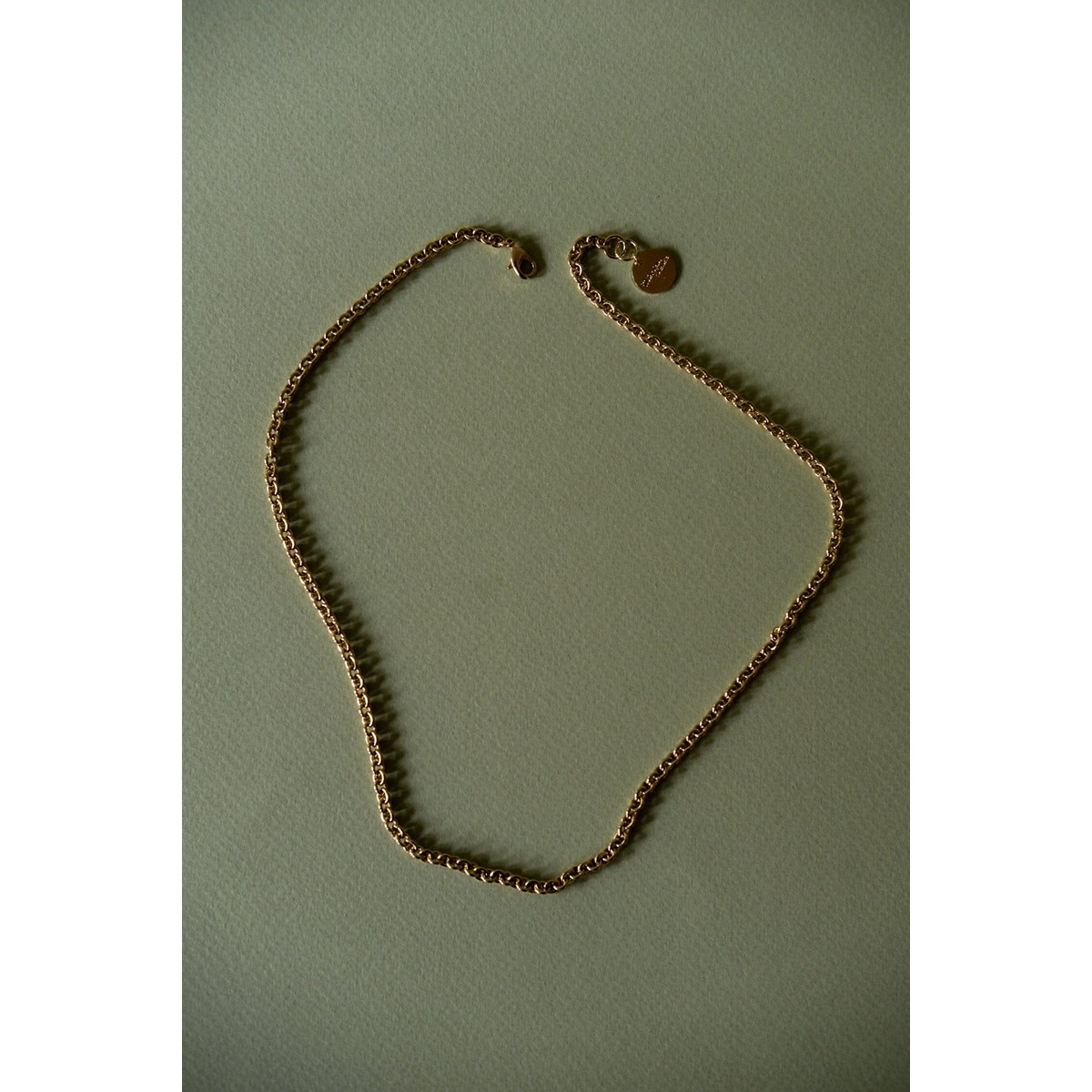collier doré à l'or fin - GASTON - vue 3