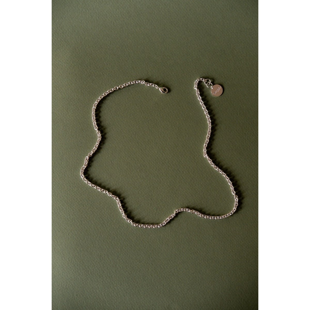 collier plaqué argent - GASTON - vue 3