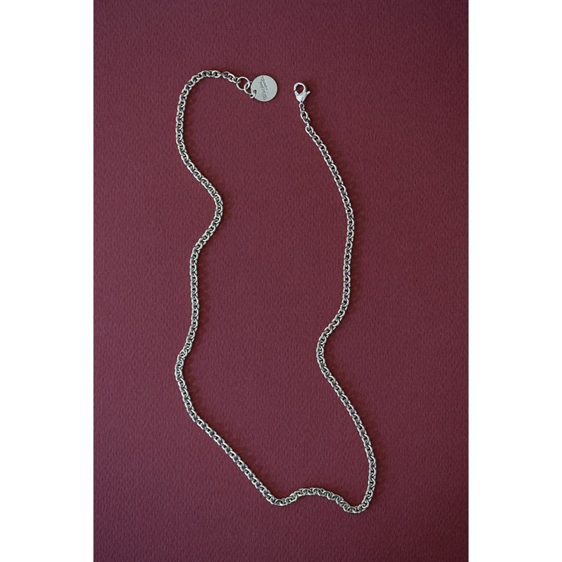collier plaqué argent - GASTON - vue 3