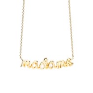 collier madame doré à l'or fin - MADAME MONSIEUR