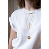 collier madame doré à l'or fin - MADAME MONSIEUR - vue V3