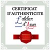 Boucles d'Oreilles Or 18 Carats 750 Jaune et émail - Poire - vue V4