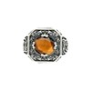 Bague Argent Homme Trône Du Roi Pierre oeil De Tigre - vue V3