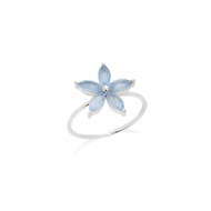 Bague calcédoine, Argent 925