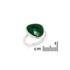 Bague aventurine, Argent 925 - vue V2