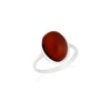 Bague jaspe naturelle, Argent 925 - vue V1