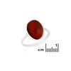 Bague jaspe naturelle, Argent 925 - vue V2