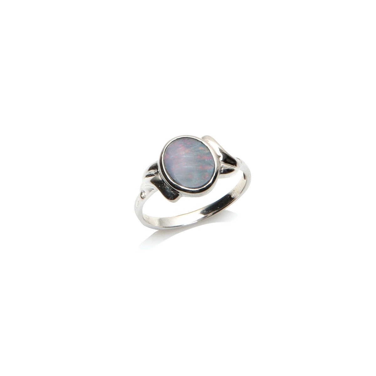 Bague opale naturel, Argent 925