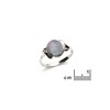 Bague opale naturel, Argent 925 - vue V2