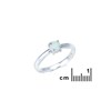 Bague opale naturel, Argent 925 - vue V2