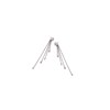 Boucle d'oreille opale, zirconium - vue V1