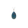 Pendentif goutte shattuckite - vue V1