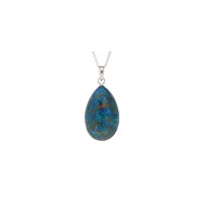 Pendentif goutte shattuckite
