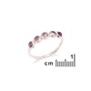Bague améthyste, Argent 925 - vue V2