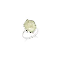 Bague préhnite, Argent 925