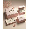 Pendentif Lucinia Argent 925 et Topaze Blue Sky | Pierre de Naissance Décembre | ADEN Joaillerie - vue V4