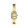 HARPER - Montre Femme - Analogique Mouvement Quartz 2 aiguilles - Boitier carré en métal doré - vue V4
