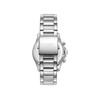 TODD - Montre Homme - Analogique Mouvement Quartz Multifonction - Boitier rond en métal argenté - Cadran gris - vue V4