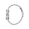 STEVEN - Montre Homme - Analogique Mouvement Quartz Multifonction - Boitier rond en métal argenté - Cadran gris - vue V3