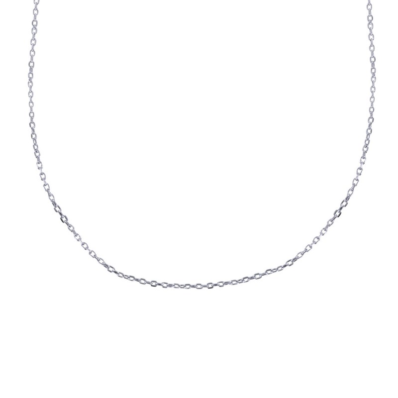Chaine en Argent 925/1000 Maille Forçat 1mm