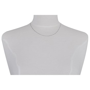 1mm Venetiaanse Ketting in Zilver 925