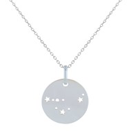 Collier Argent 925 Zodiaque Constellation Capricorne - taille 40 cm