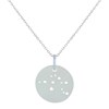 Collier Argent 925 Zodiaque Constellation Verseau - taille 42 cm - vue V1
