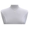 Collier Argent 925 Fleur de Nacre Ivoire - taille 42 cm - vue V2