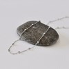 Collier Argent 925 Rhodié et Billes Simple - vue V4