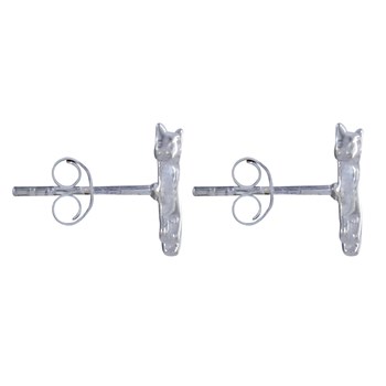 Boucles d'Oreilles Argent 925 Petite Girafe