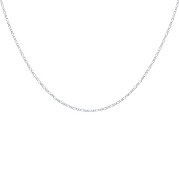 Chaine en Argent 925 1,4mm Maille Figaro